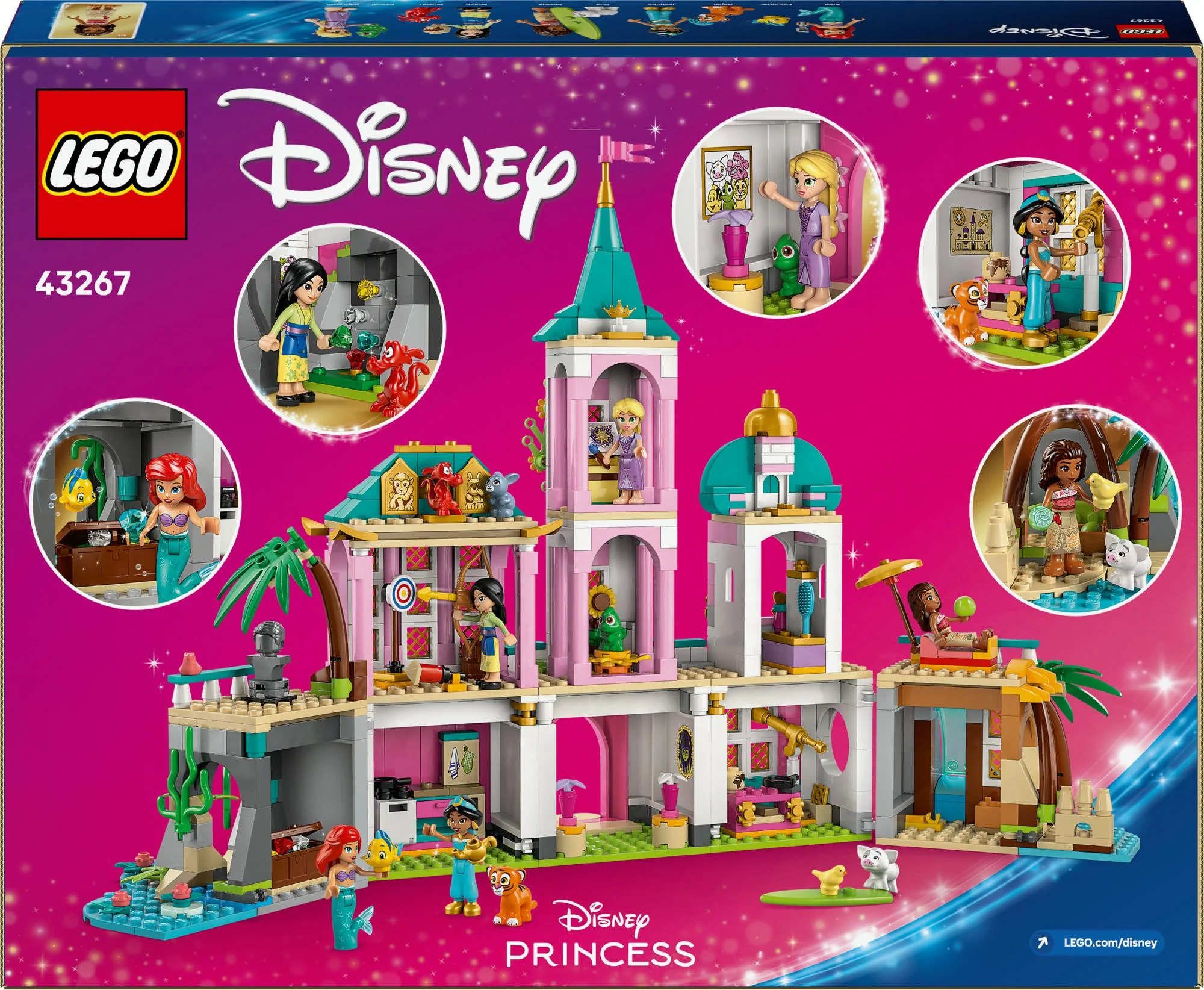LEGO 43267 Disney Princess Castle with Pets