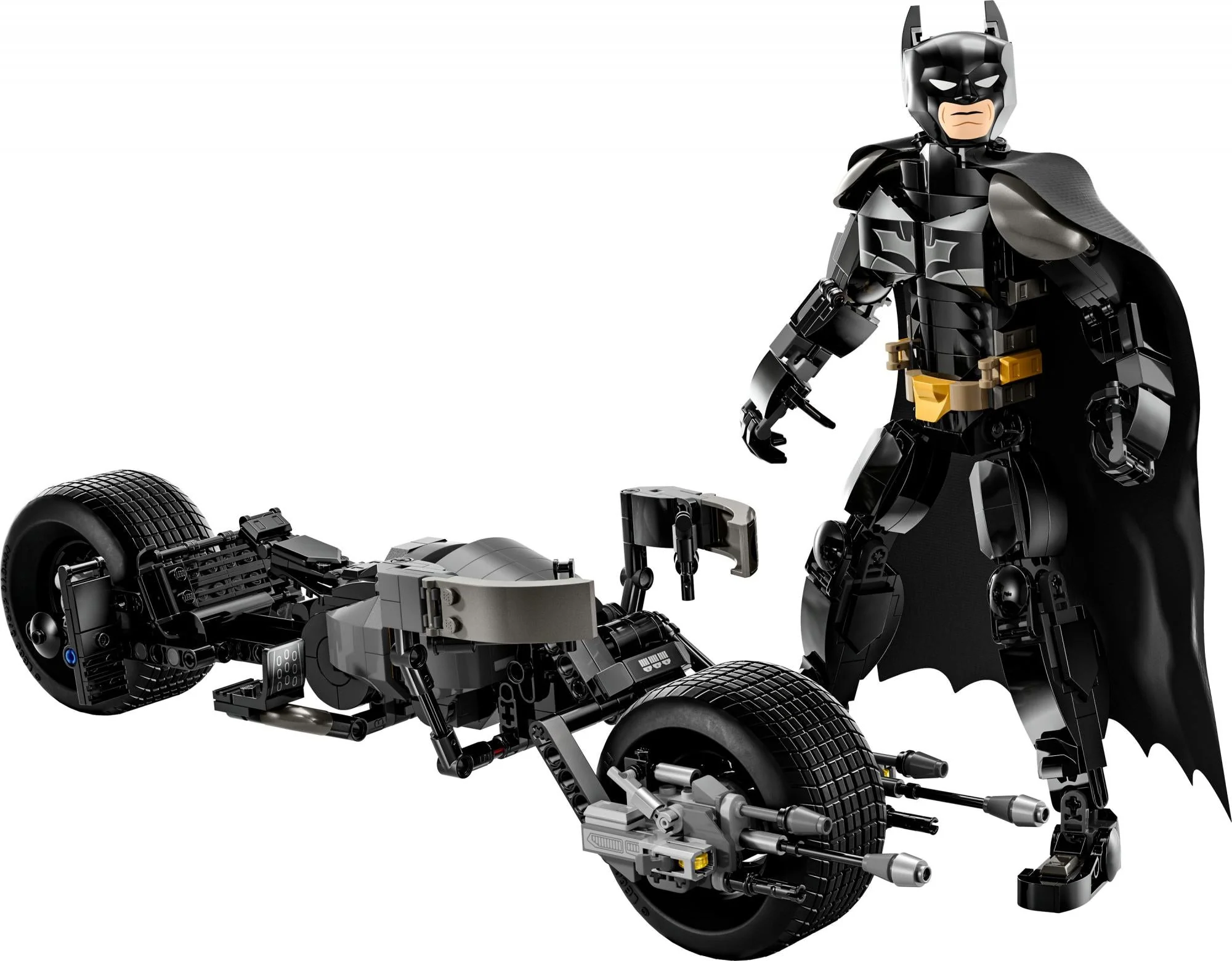 LEGO 76273 DC Super Heroes Batman Building Figure with Batpod