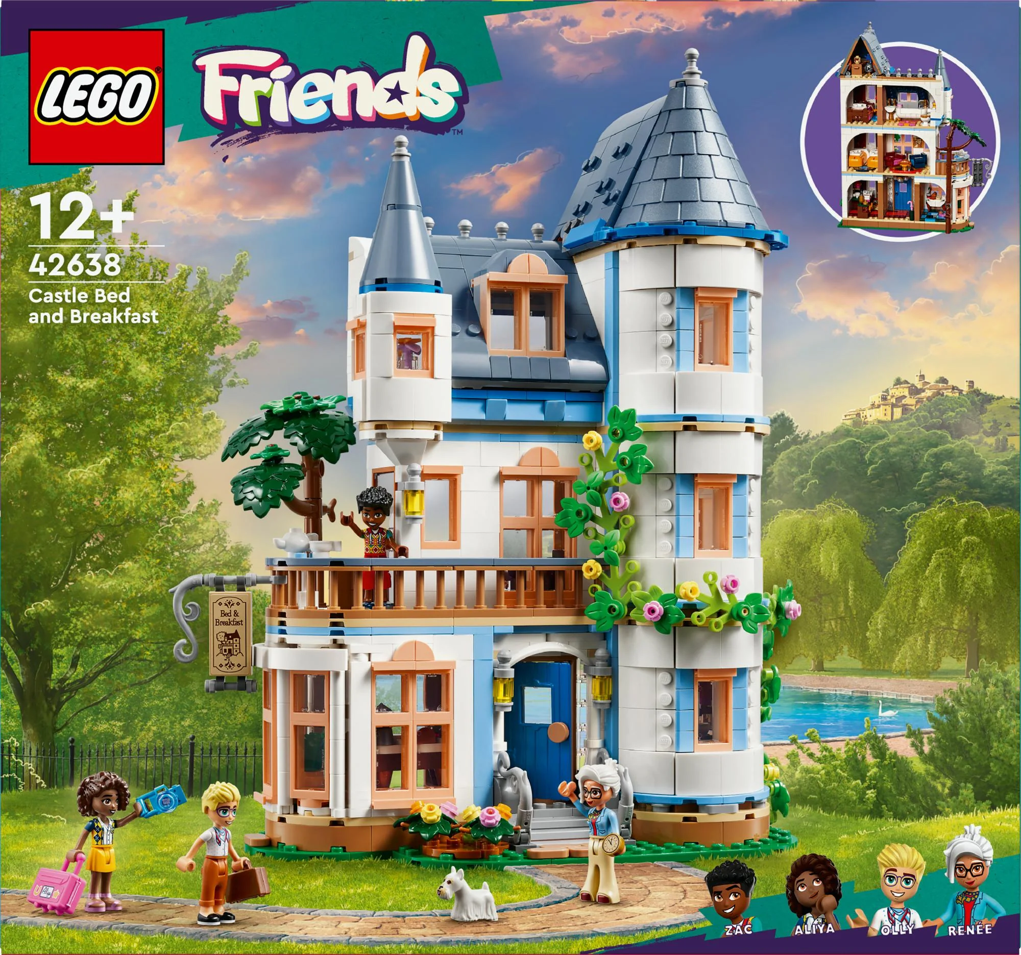 LEGO 42638 Friends Castle with Holiday Accommodation