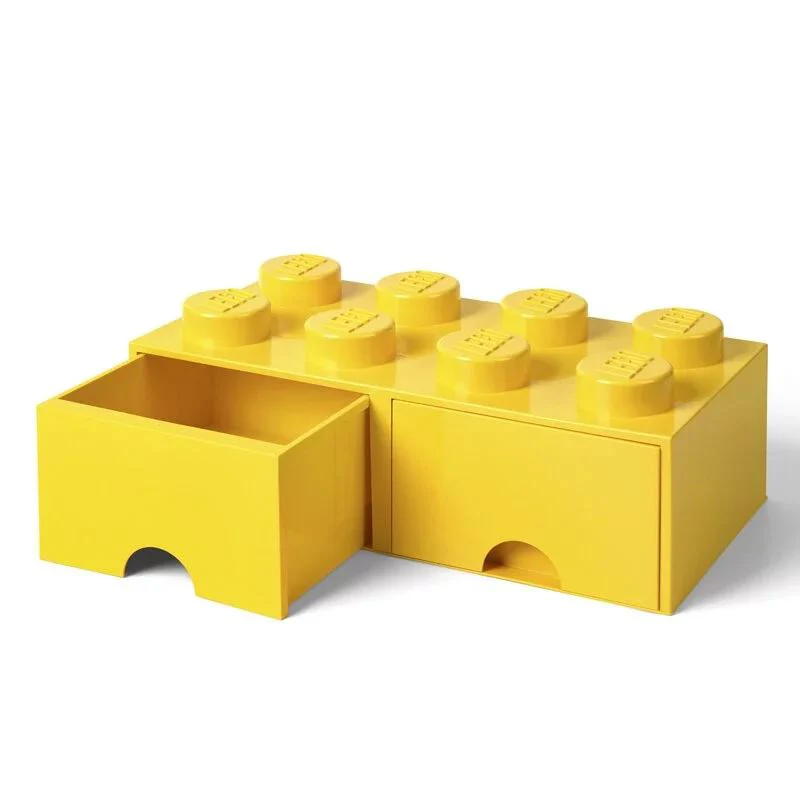Room Copenhagen LEGO Brick Drawer 8 yellow - RC40061732
