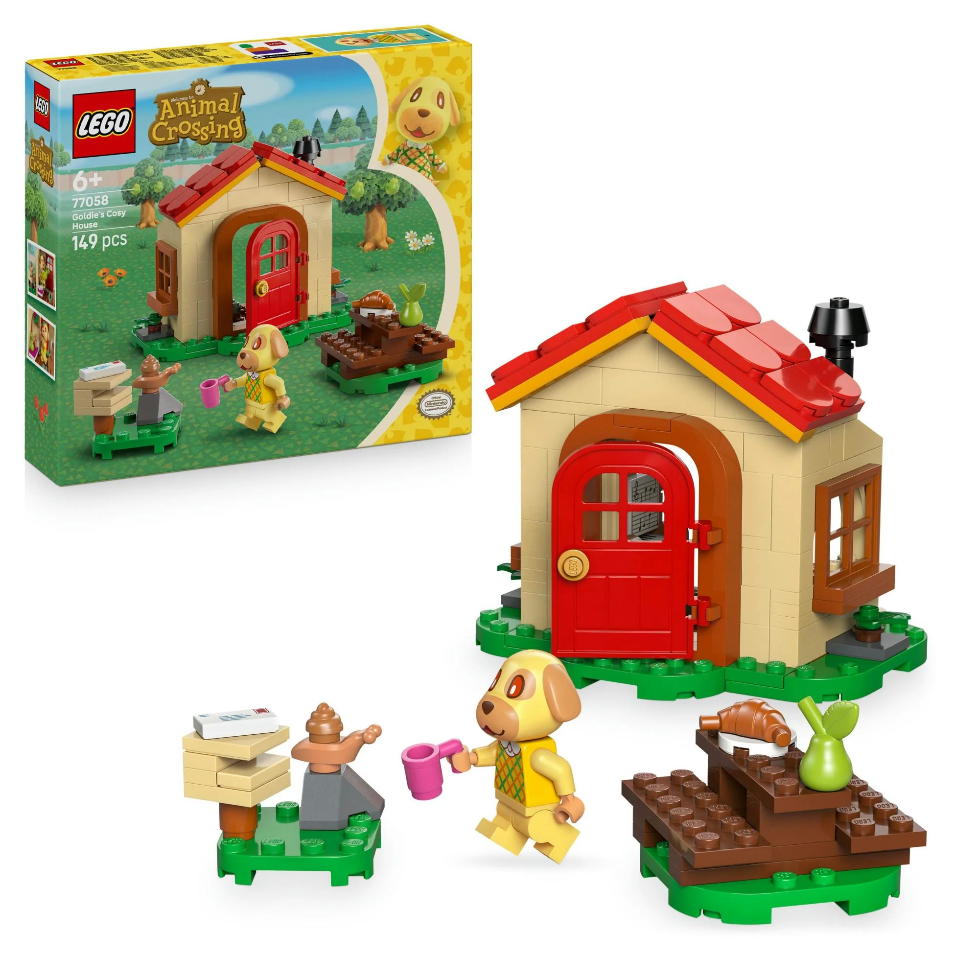 LEGO - Animal Crossing - Goldie's Cosy House (77058)