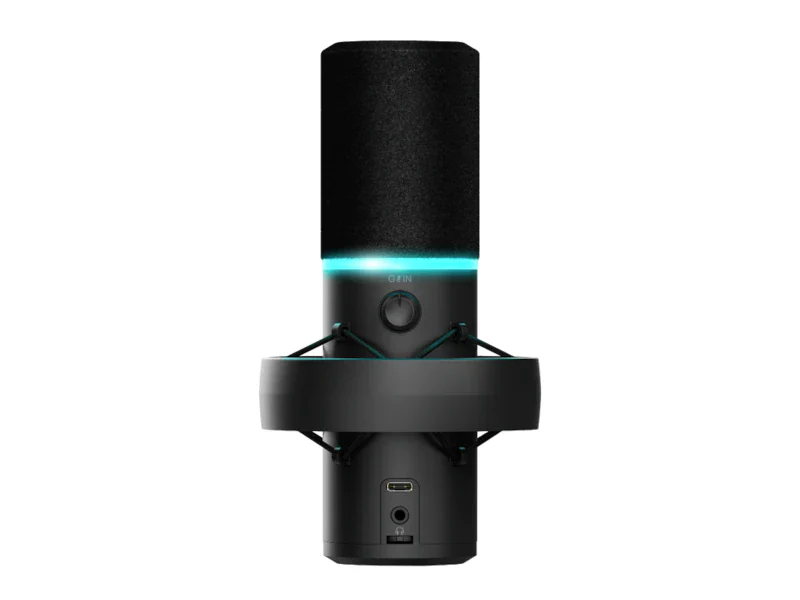 Vertrauen Sie dem professionellen GXT 255+ Onyx-Mikrofon mit Arm