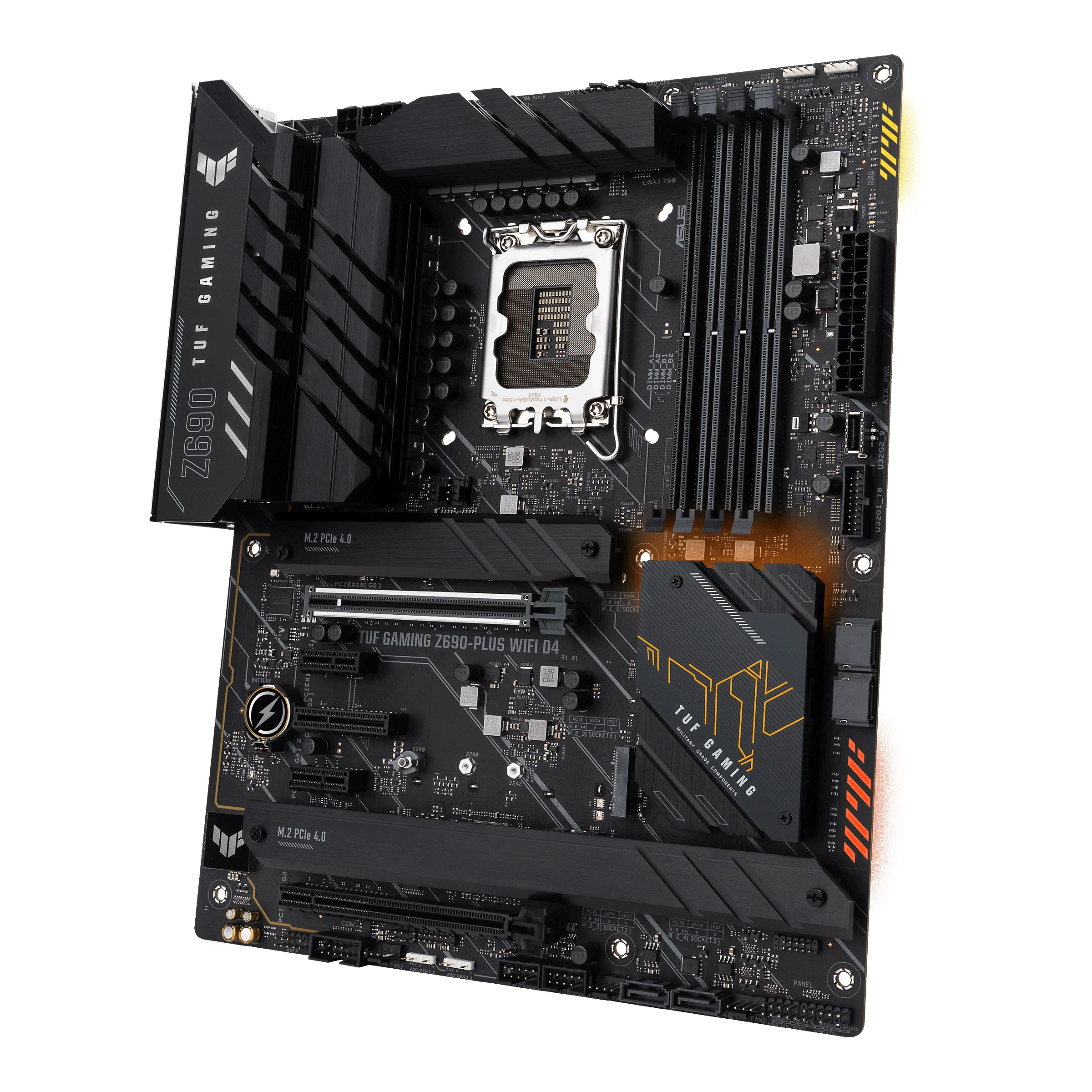 ASUS TUF GAMING Z690-PLUS WIFI D4 (ATX. Z690. LGA 1700. DDR4)