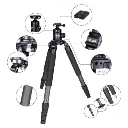 Rollei Rock Solid Alpha Mark II stativ