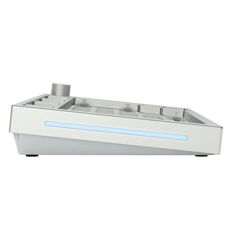 Herrliches GMMK Pro 75 % Barebone ANSI White Ice