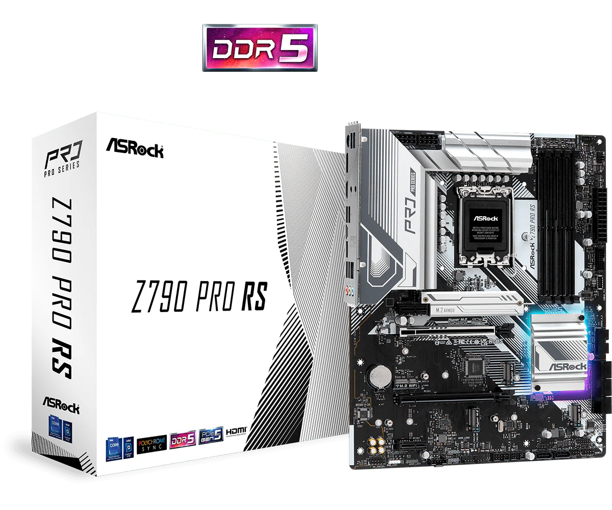 ASRock Z790 Pro RS - Bundkort