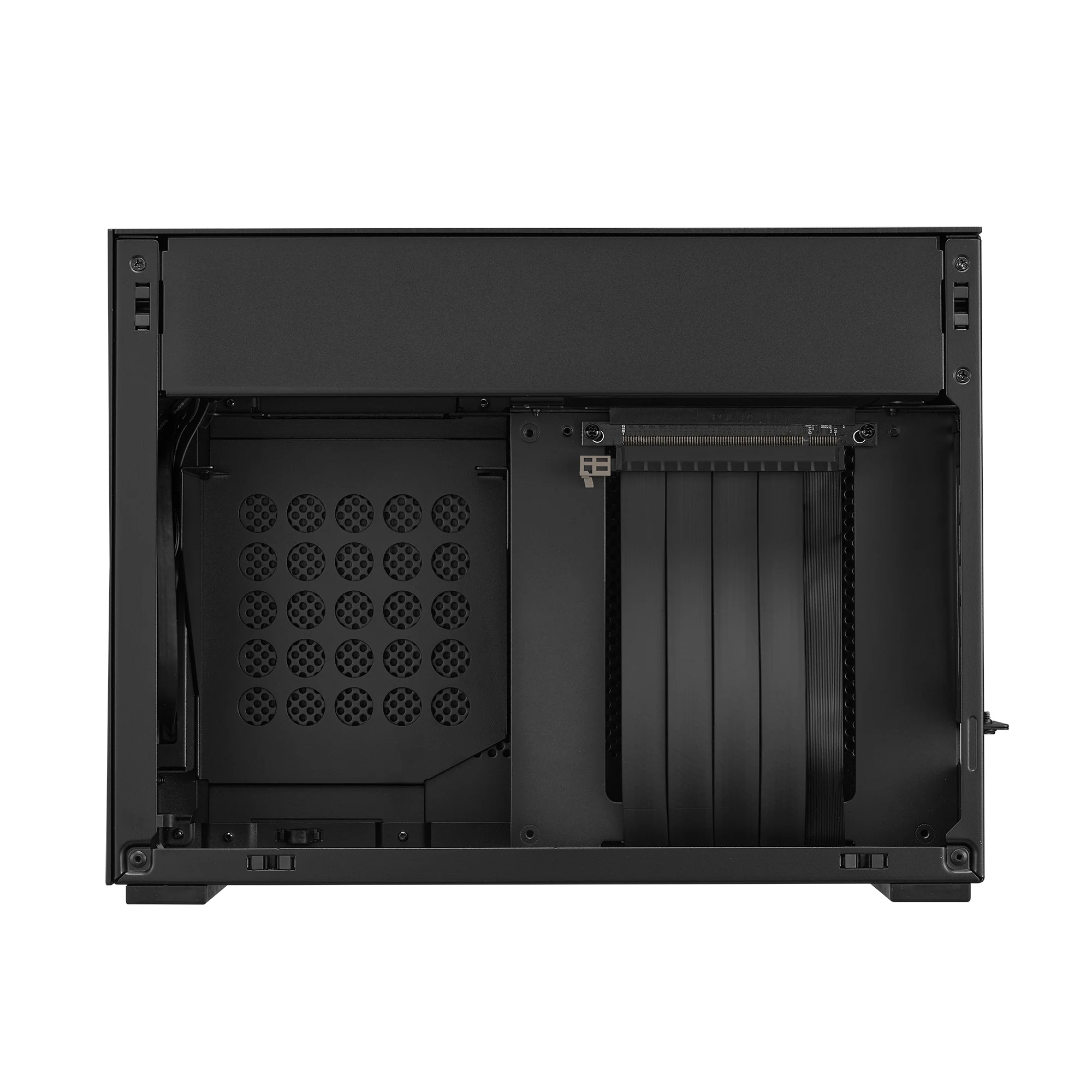 Lian Li A4-H2O X4. MINI-ITX. Schwarz. inklusive PCIE4.0-Riser-Kartenkabel
