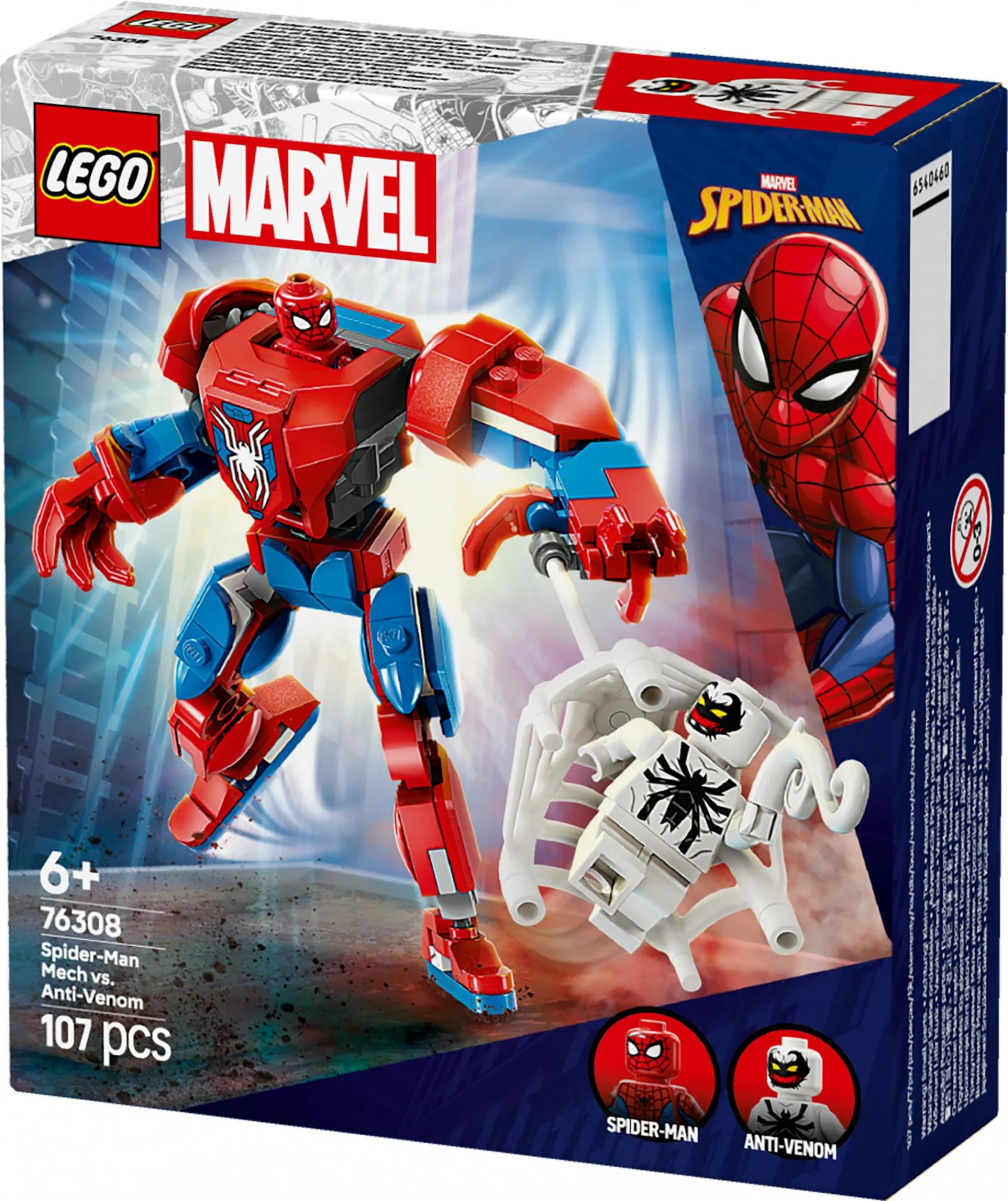 LEGO 76308 Marvel Super Heroes Spider-Man Mech vs. Anti-Venom