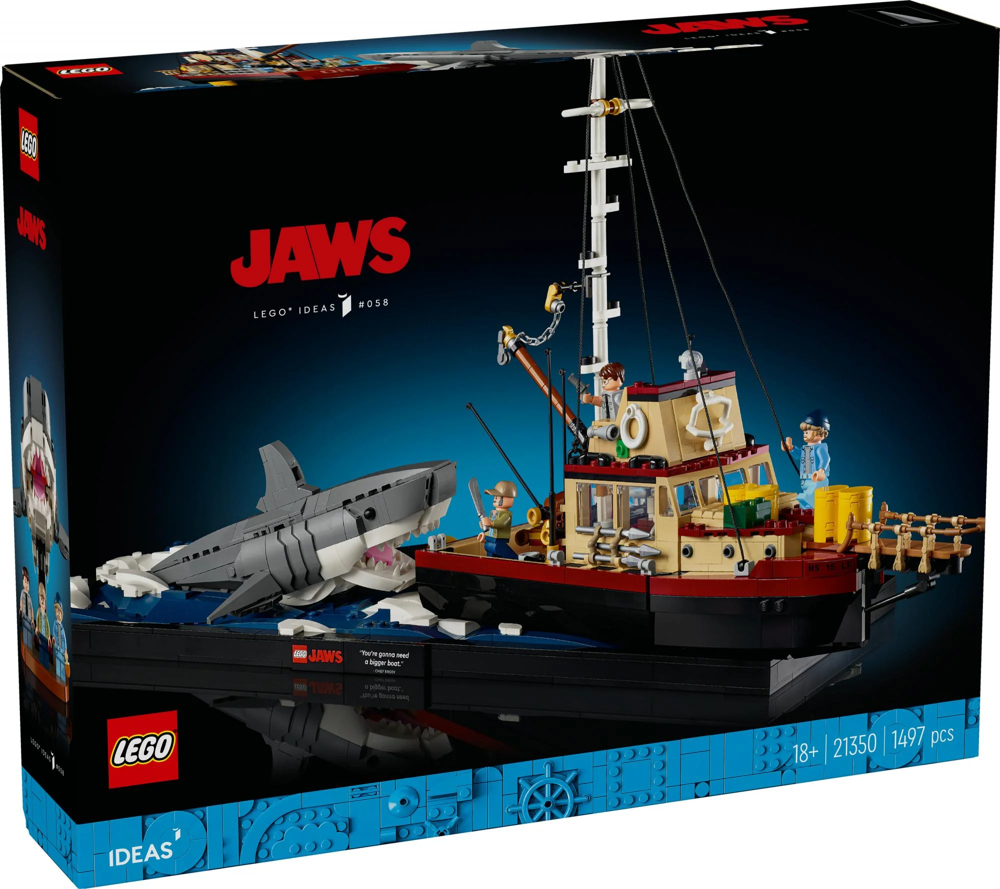LEGO 21350 Ideas Jaws