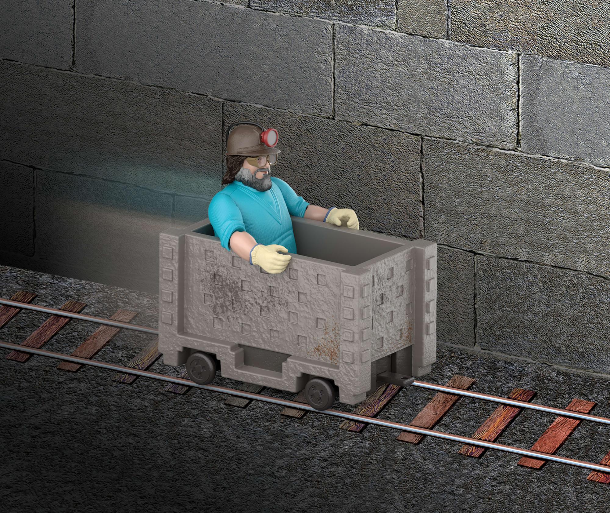 Minecraft - Steve & Minecart Filmfigur