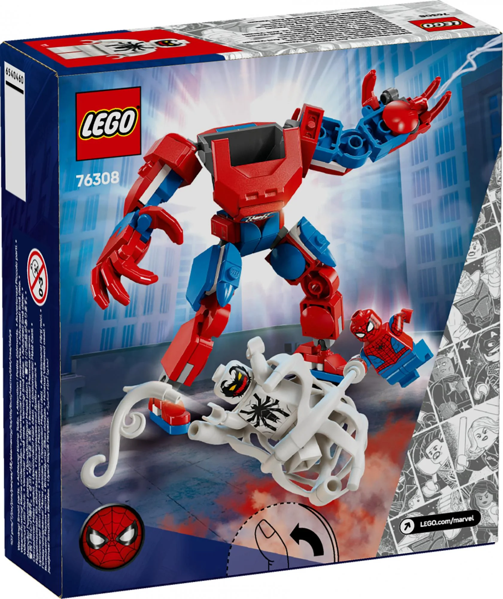 LEGO 76308 Marvel Super Heroes Spider-Man Mech vs. Anti-Venom