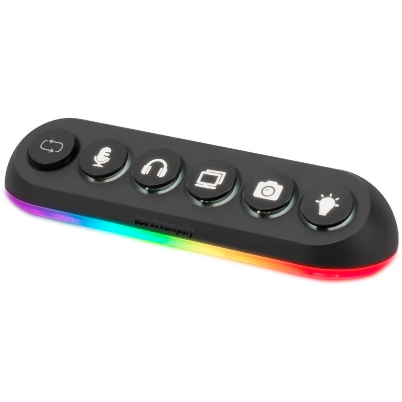 Streamplify HUB DECK 5 Slot. RGB. 12V - black
