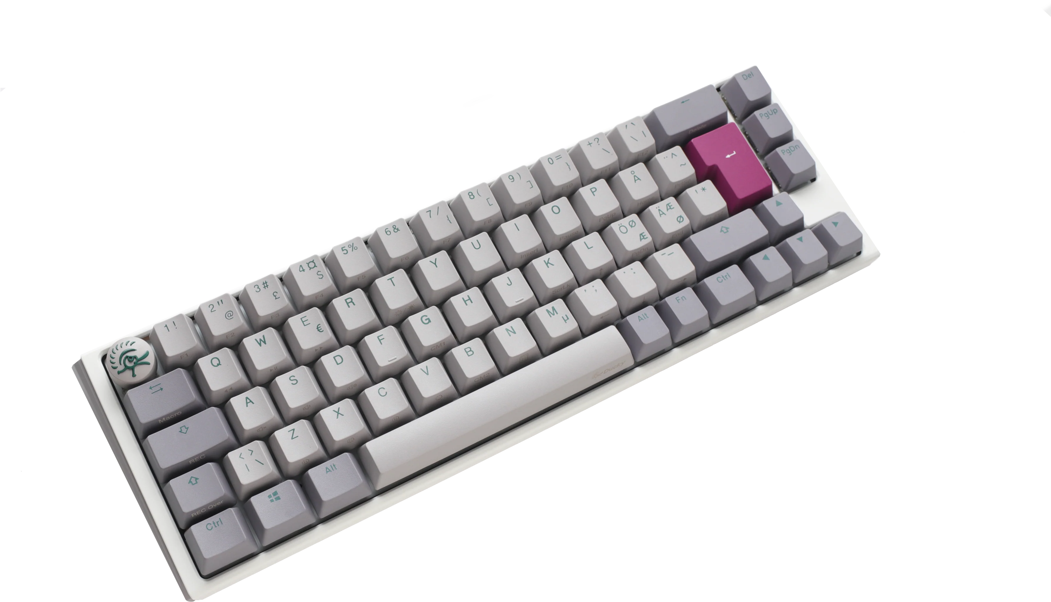 Ducky One 3 - Mist Nordic - SF 65% - Cherry Silent Red- RGB