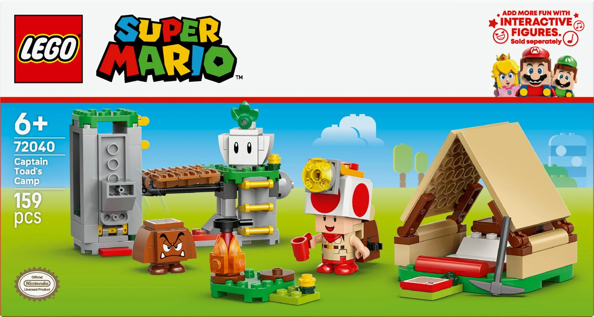 LEGO Super Mario – Kaptajn Toads Lejr
