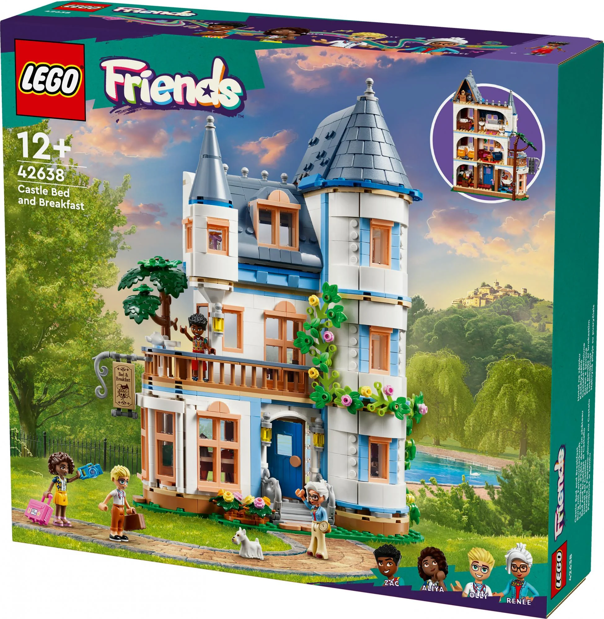 LEGO 42638 Friends Castle with Holiday Accommodation