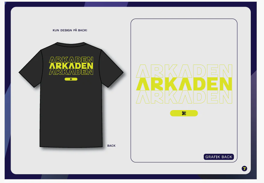 Arkaden Glitch Tee