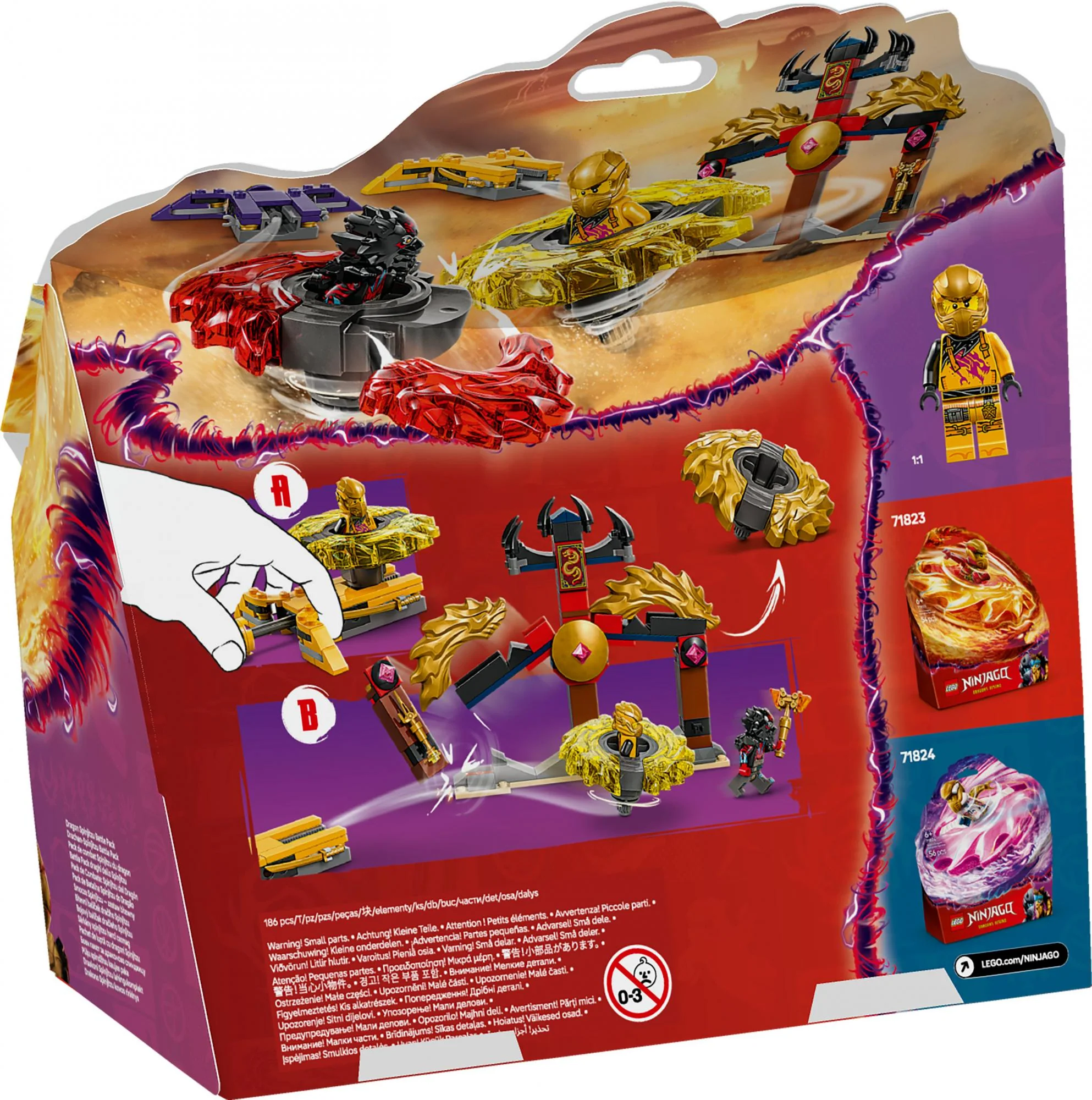 LEGO 71826 LEGO Ninjago Dragon Spinjitzu Battle Pack
