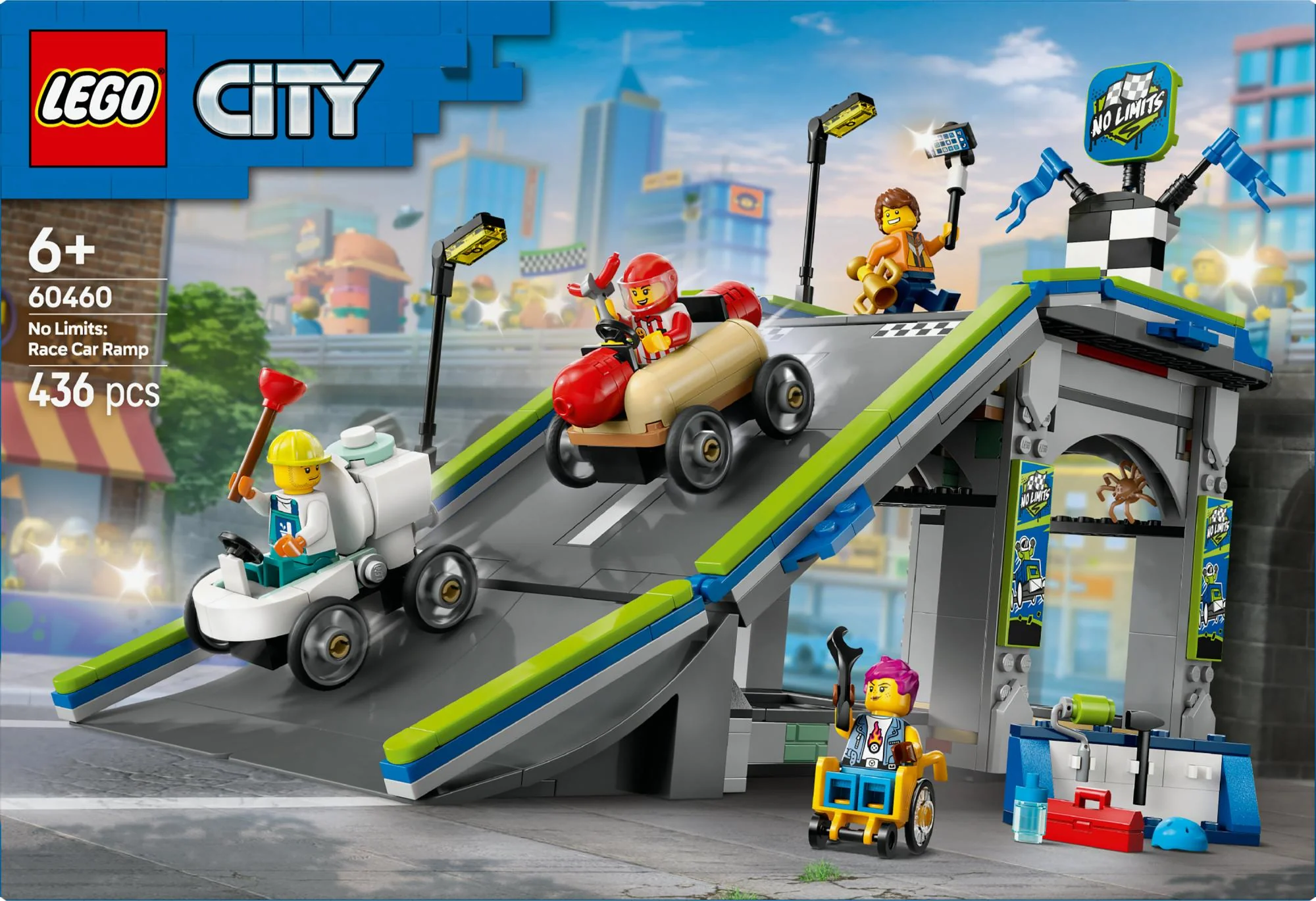 LEGO 60460 City No Limits: Soapbox Race with Ramp