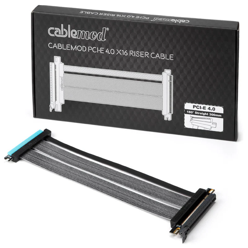Cablemod PCIe 4.0 Riser-Kabel – 30 cm