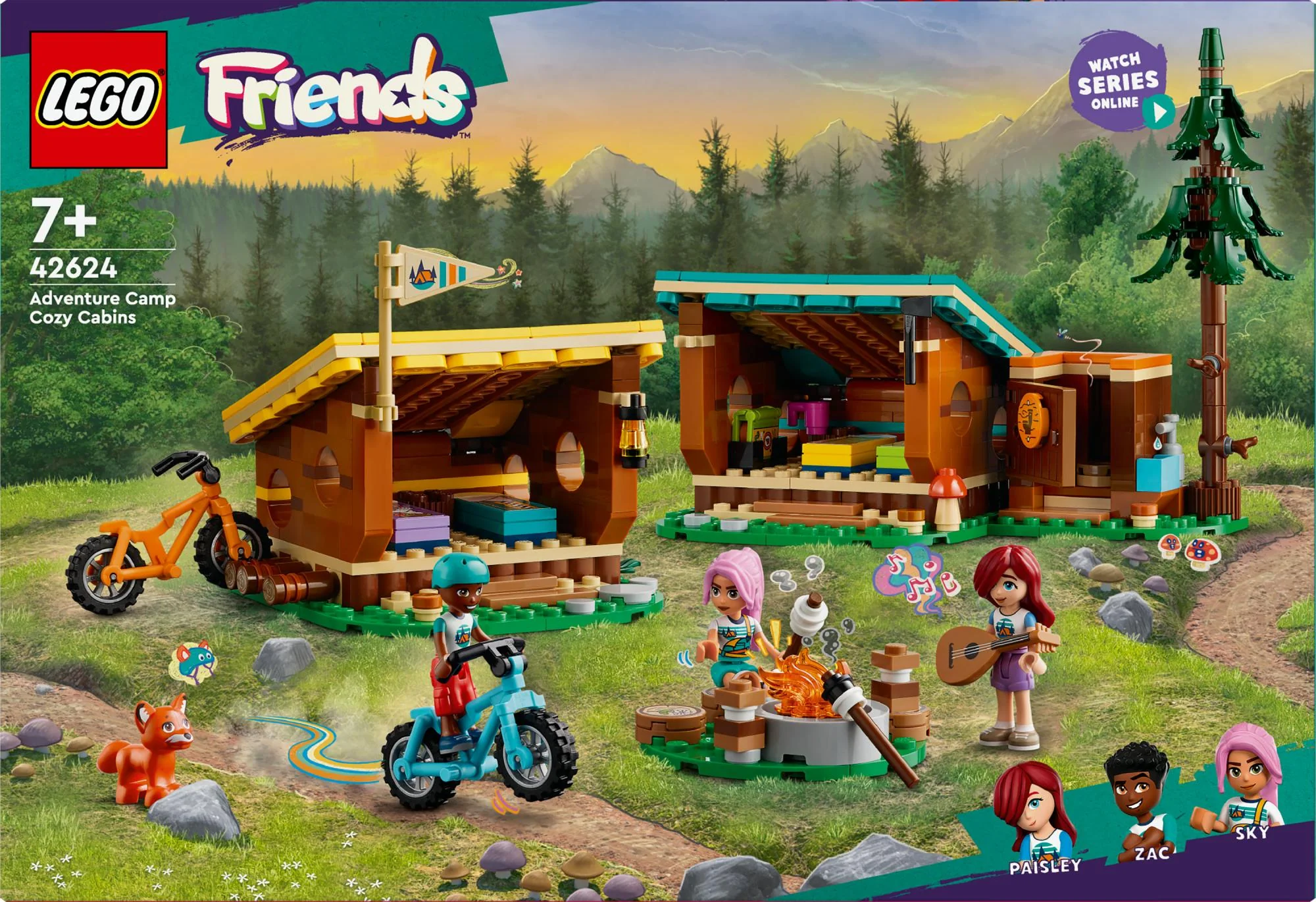 LEGO Friends – Eventyrlejrens Hyggehytter
