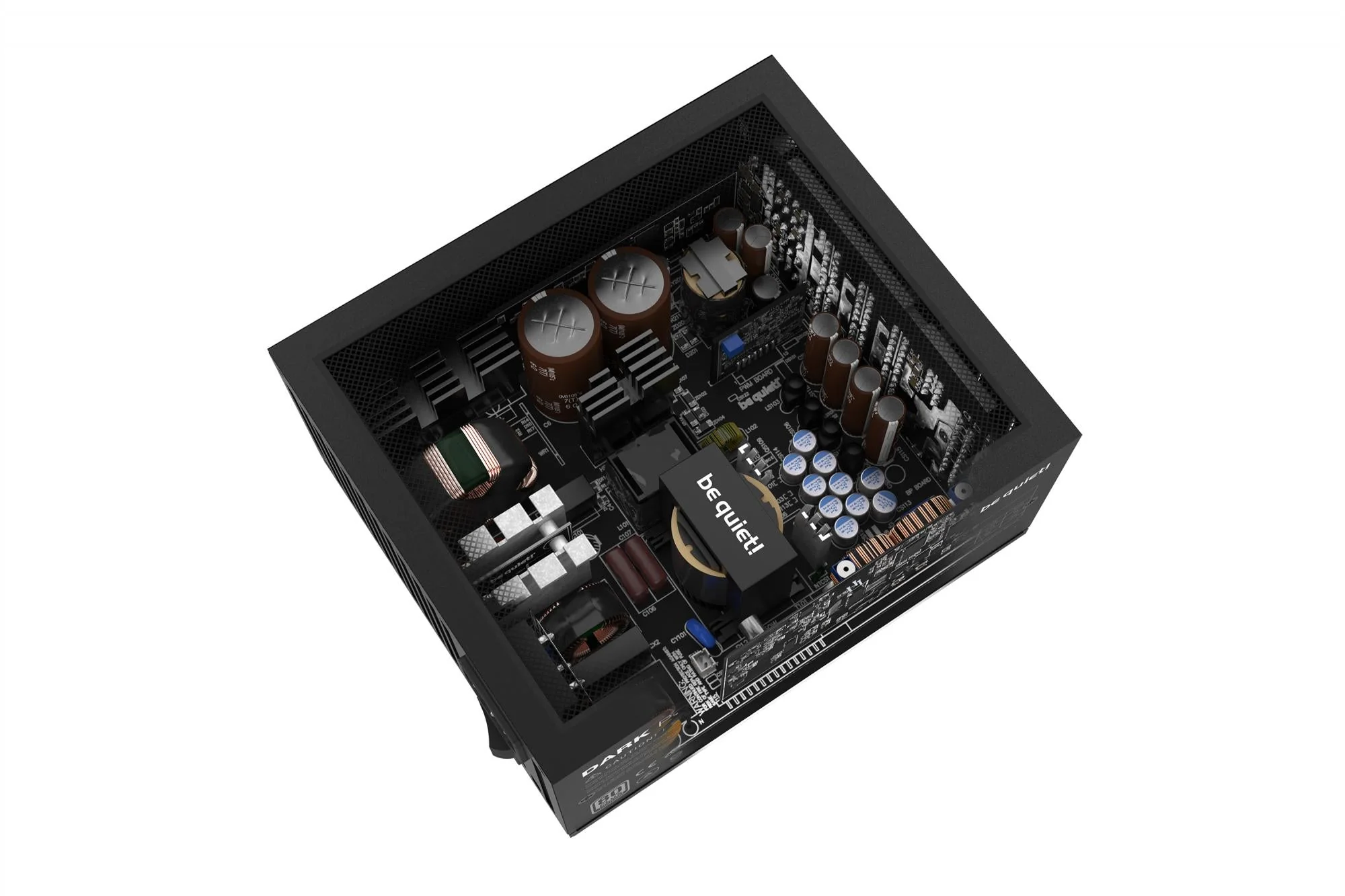 be quiet! Dark Power 13 1000W. PC power supply (black. 5x PCIe. cable management. 1000 watts)
