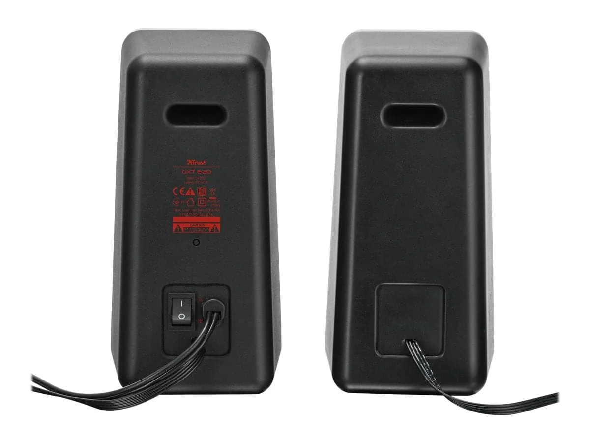 Trust GXT 608 beleuchtete Lautsprecher Schwarz