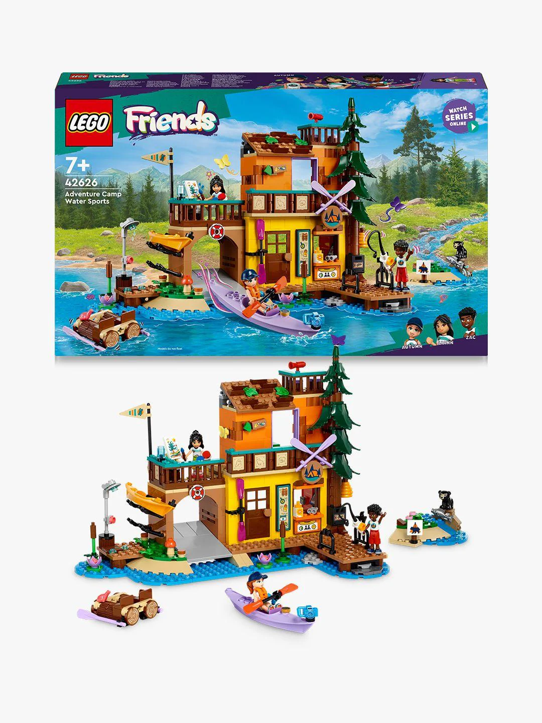 LEGO 42626 Friends Adventure Camp with Kayak