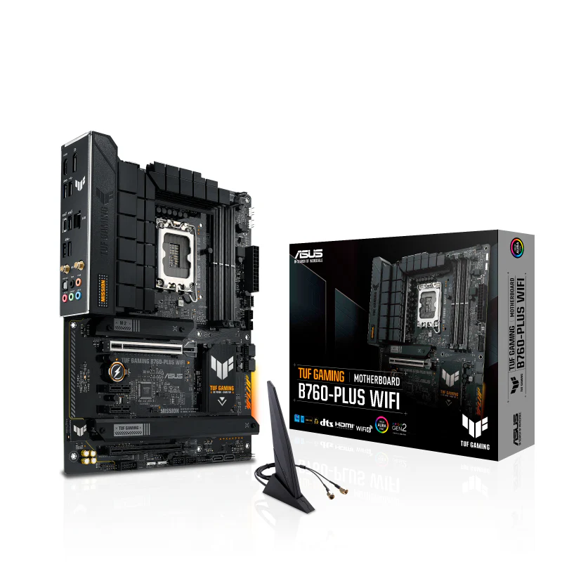 ASUS TUF GAMING B760-PLUS WIFI (ATX. B760. LGA 1700. DDR5)