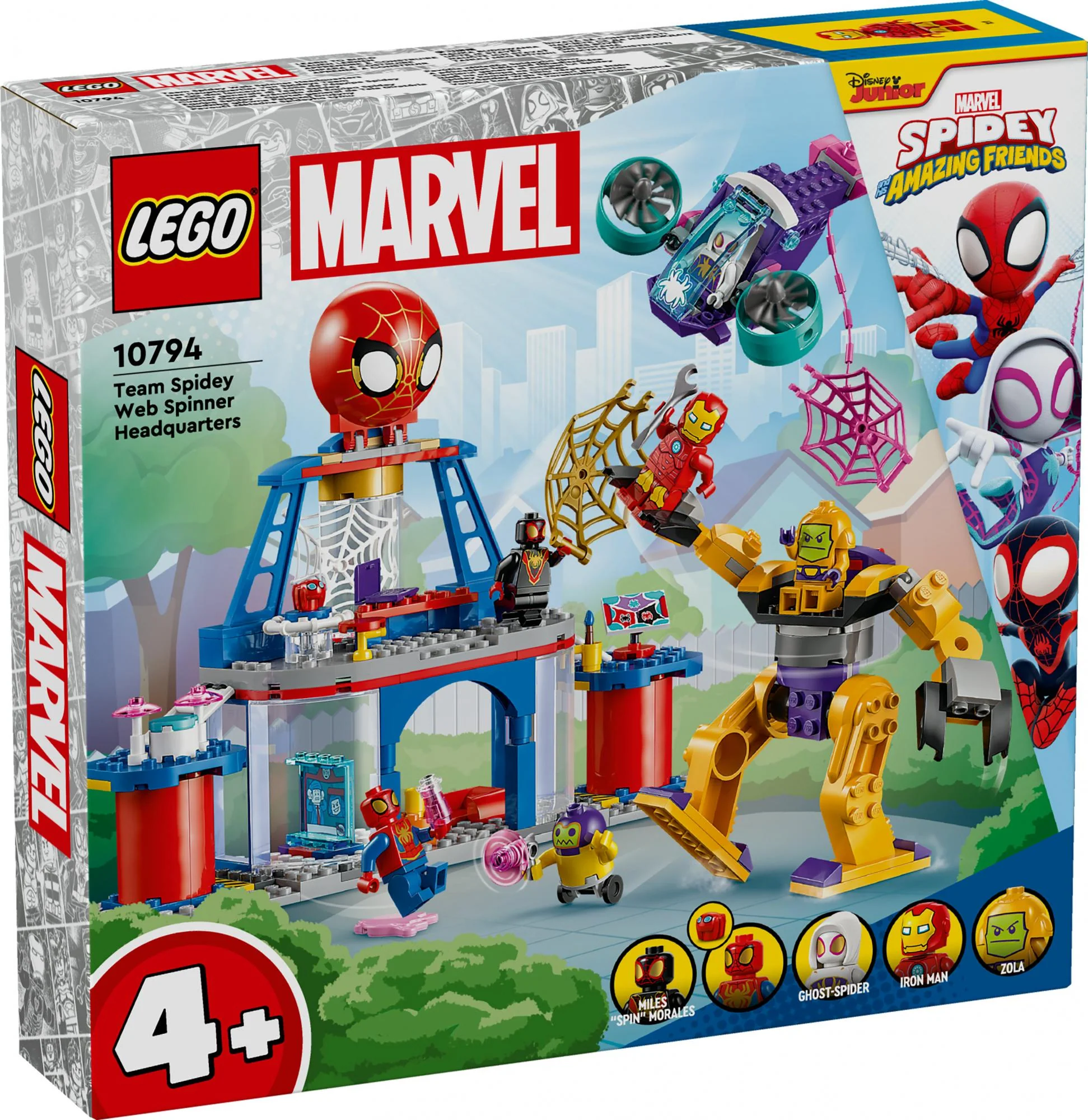 LEGO 10794 Marvel Spidey and his super friends The headquarters of Spidey's team