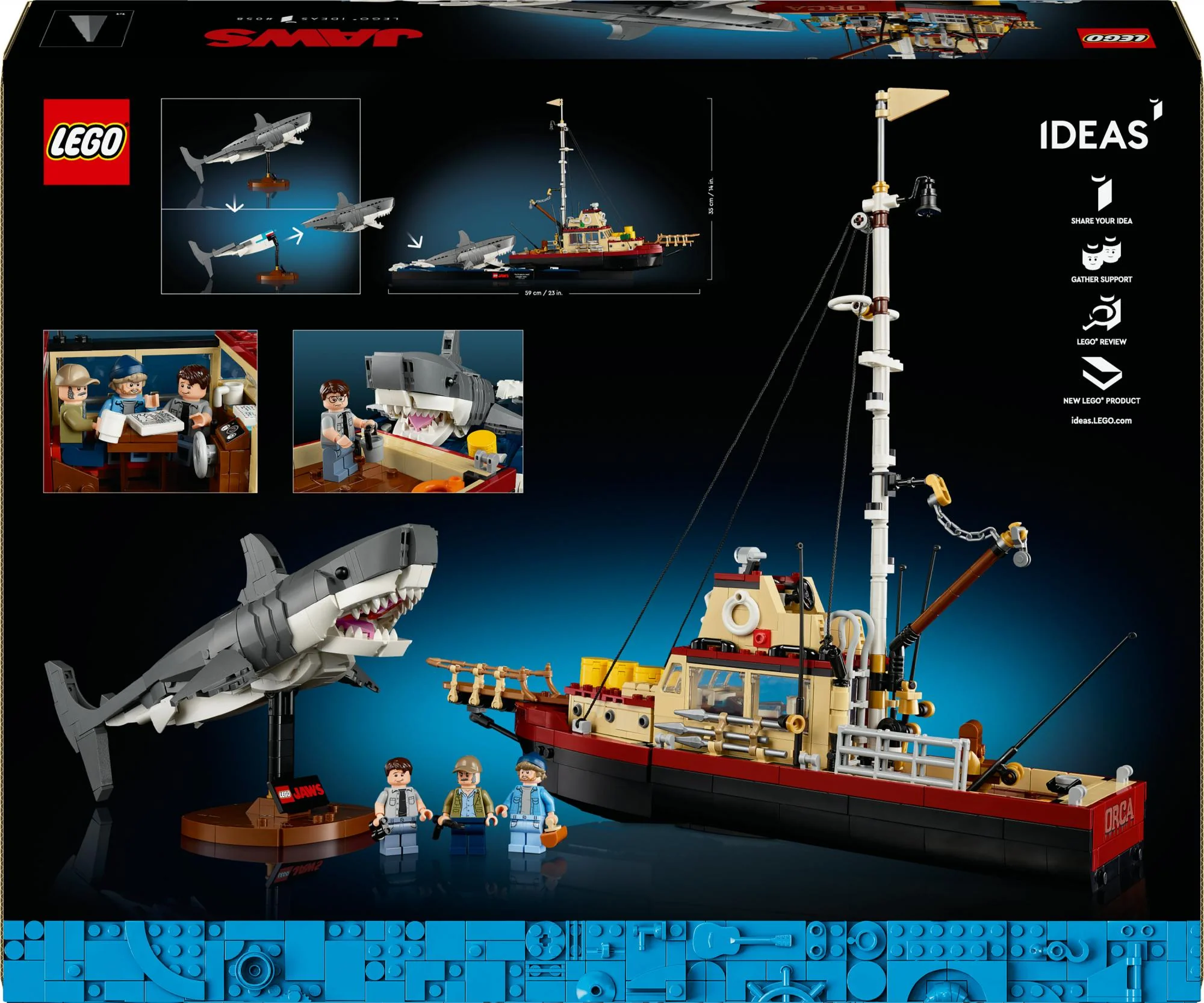 LEGO 21350 Ideas Jaws