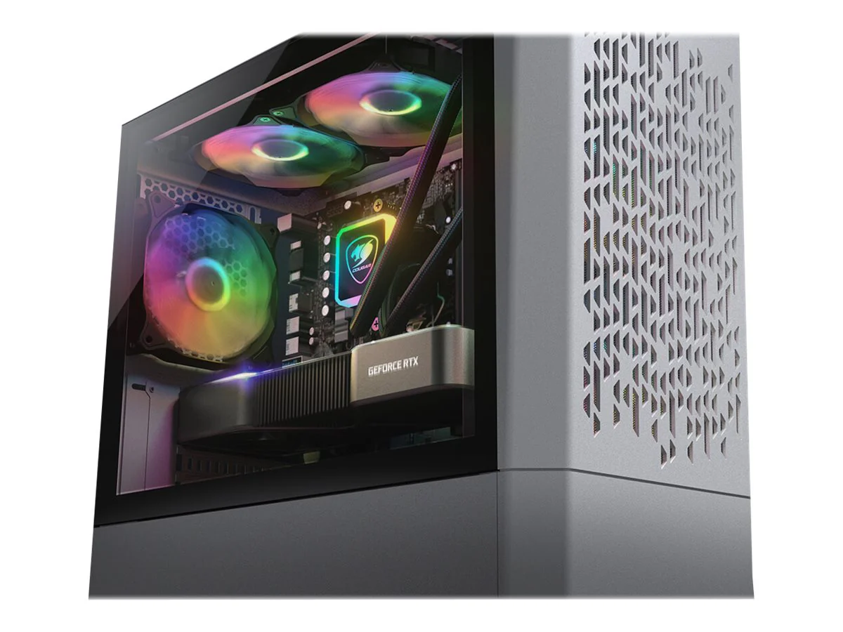 Cougar MG140 Air RGB Tower Micro-ATX Weiß