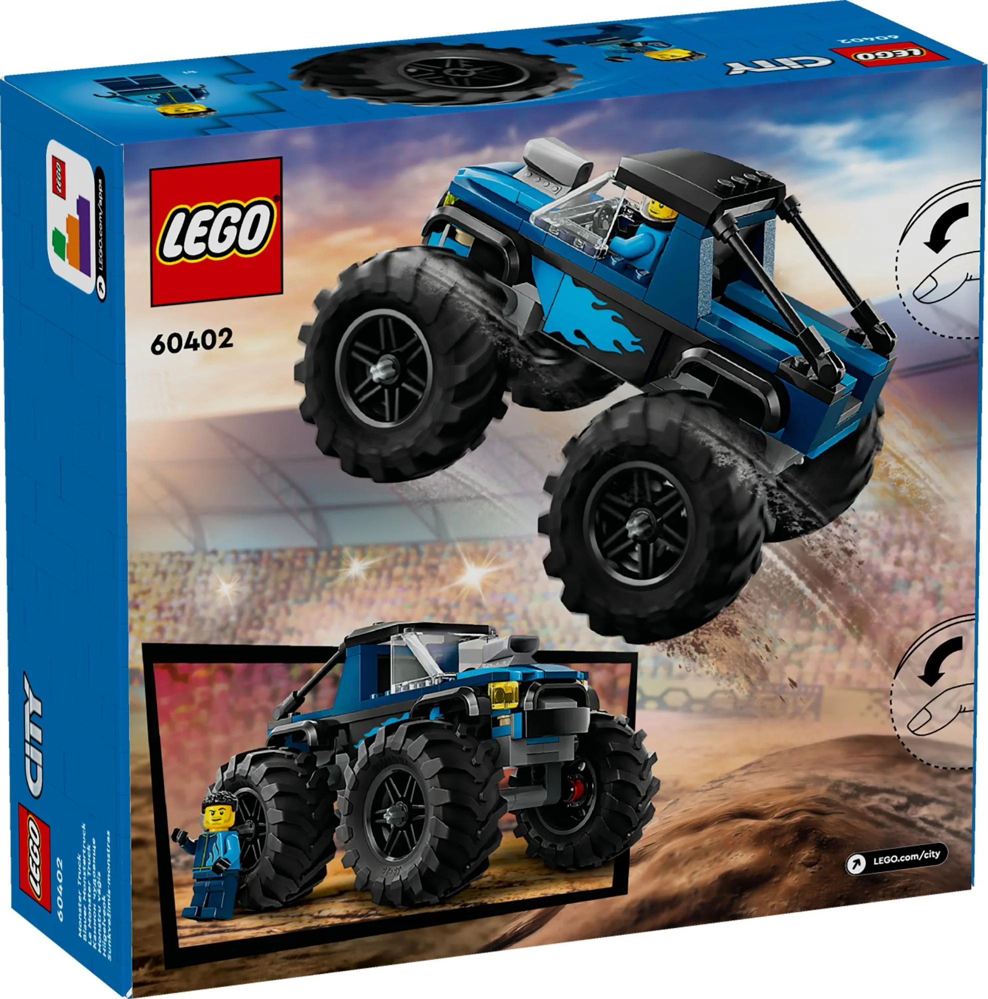 LEGO City – Blå Monster Truck