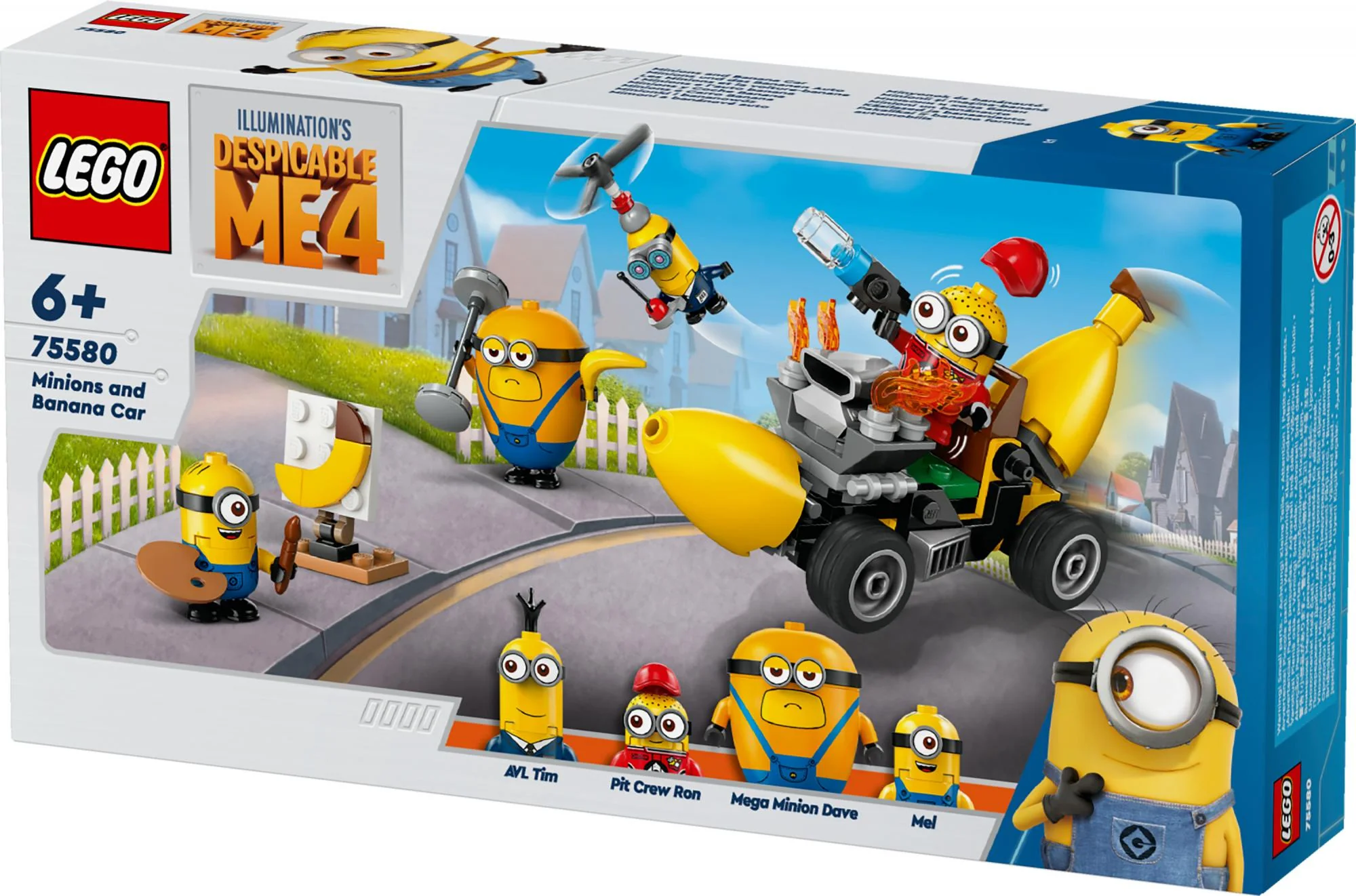 LEGO 75580 Minions and the Banana Car