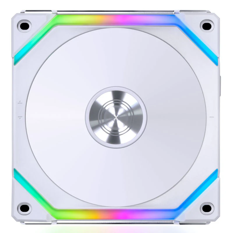 Lian Li UNI FAN SL V2 120 RGB-PWM-Lüfter. 3er-Pack. Weiß – 120 mm. 28 mm Rahmen
