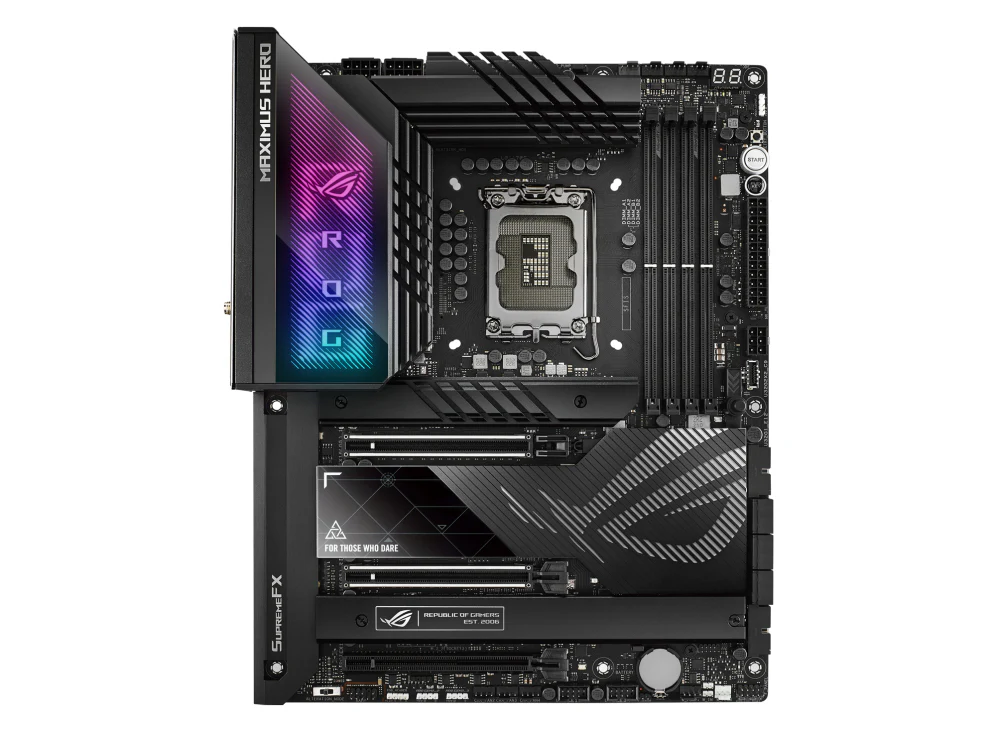 ASUS ROG MAXIMUS Z790 HERO (ATX. Z790. LGA 1700. DDR5) - Bundkort