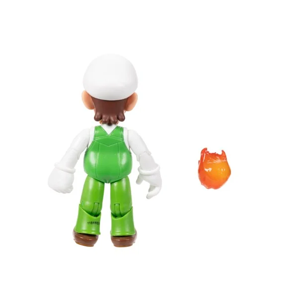 Nintendo Super Mario - 4 Figure -  Fire Luigi (424484)