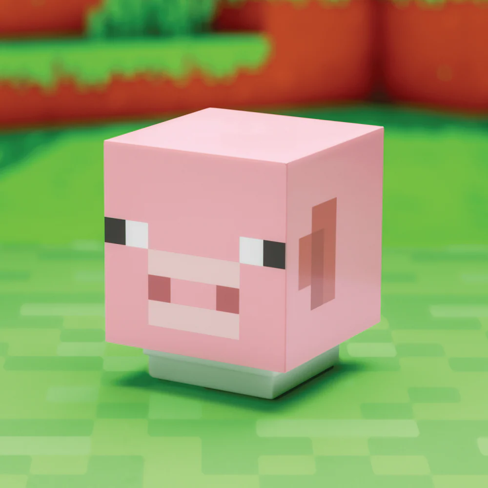 Minecraft Schweinelampe– mit Ton