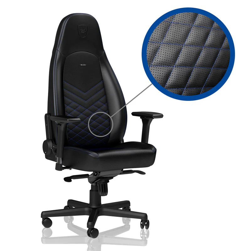 noblechairs ICON Schwarz/Blau