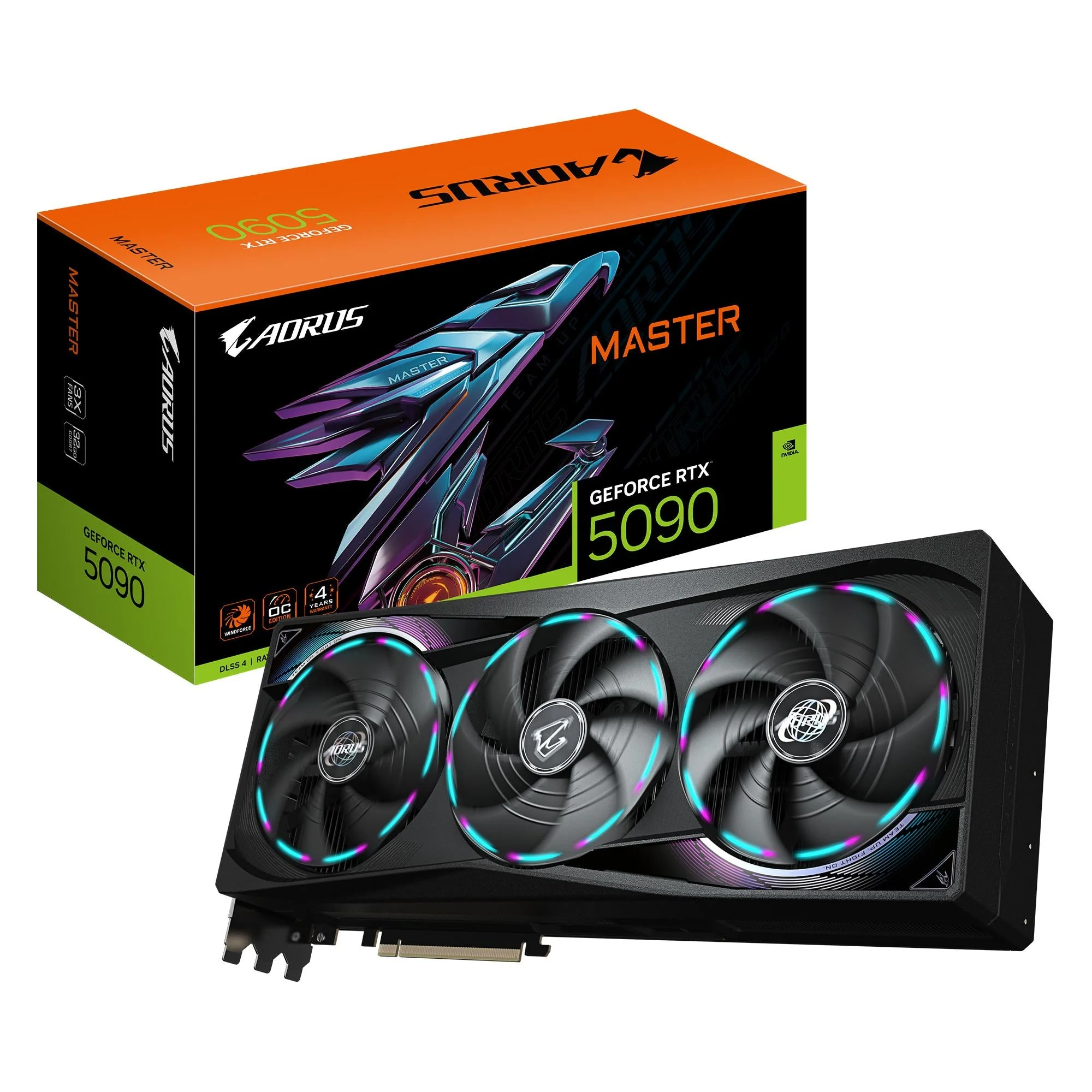 Gigabyte Gefroce RTX5090 AORUS MASTER 32GB