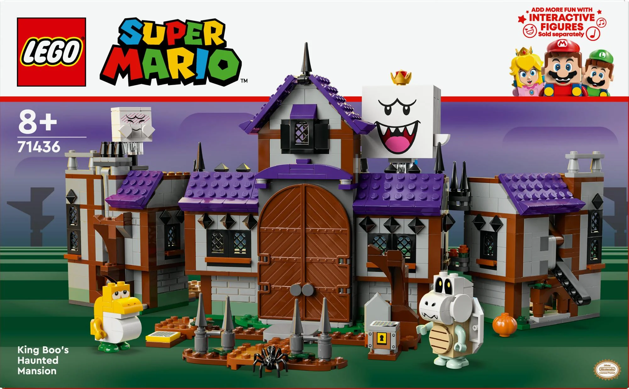 LEGO 71436 Super Mario King Boo's Haunted House