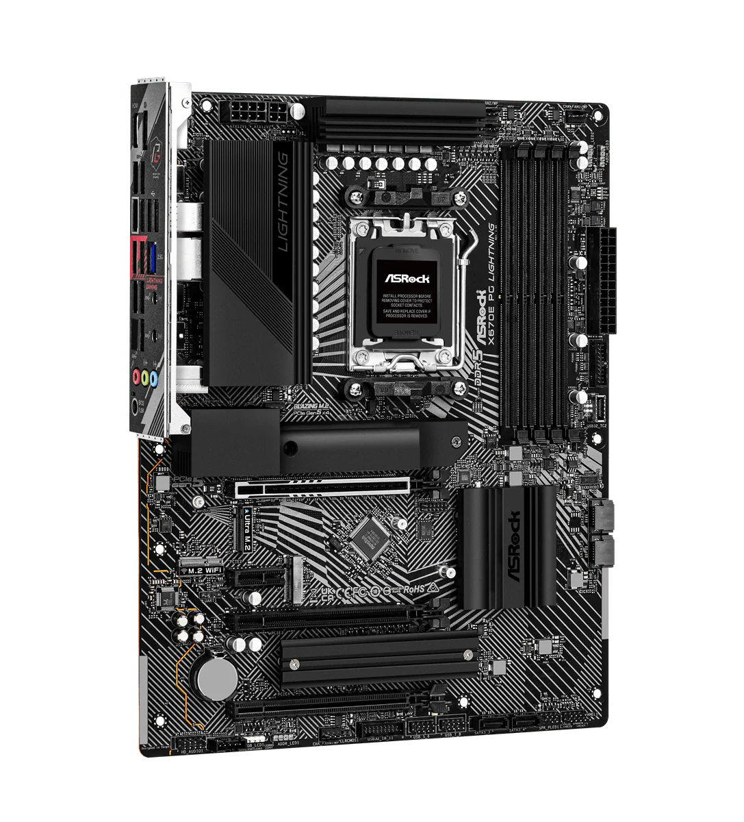 ASRock X670E PG LIGHTNING - Bundkort