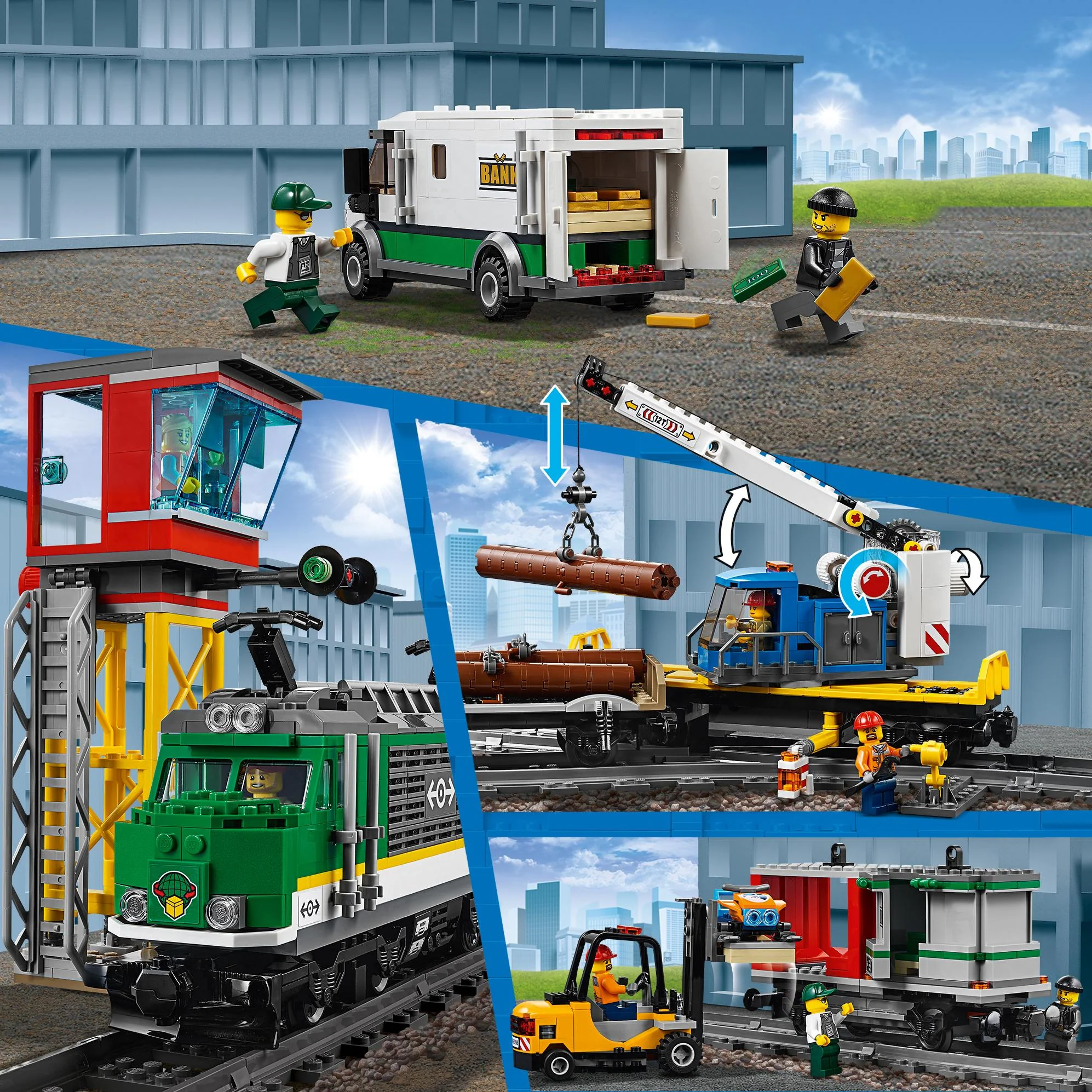 LEGO City Freight Train - 60198