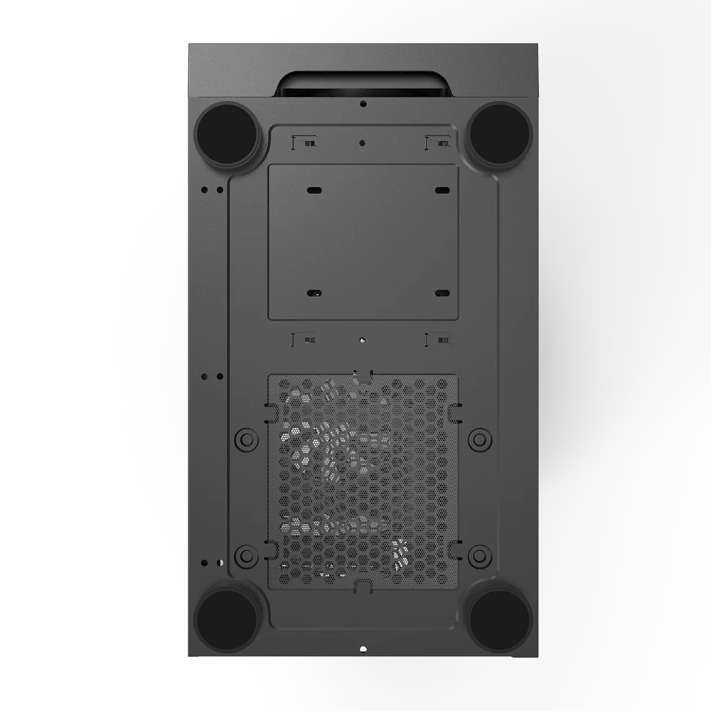 Montech X3 Glass Black – 3x 140 mm statische RGB-Lüfter + 3x 120 mm statische RGB-Lüfter. seitlich schwenkbares gehärtetes Glas