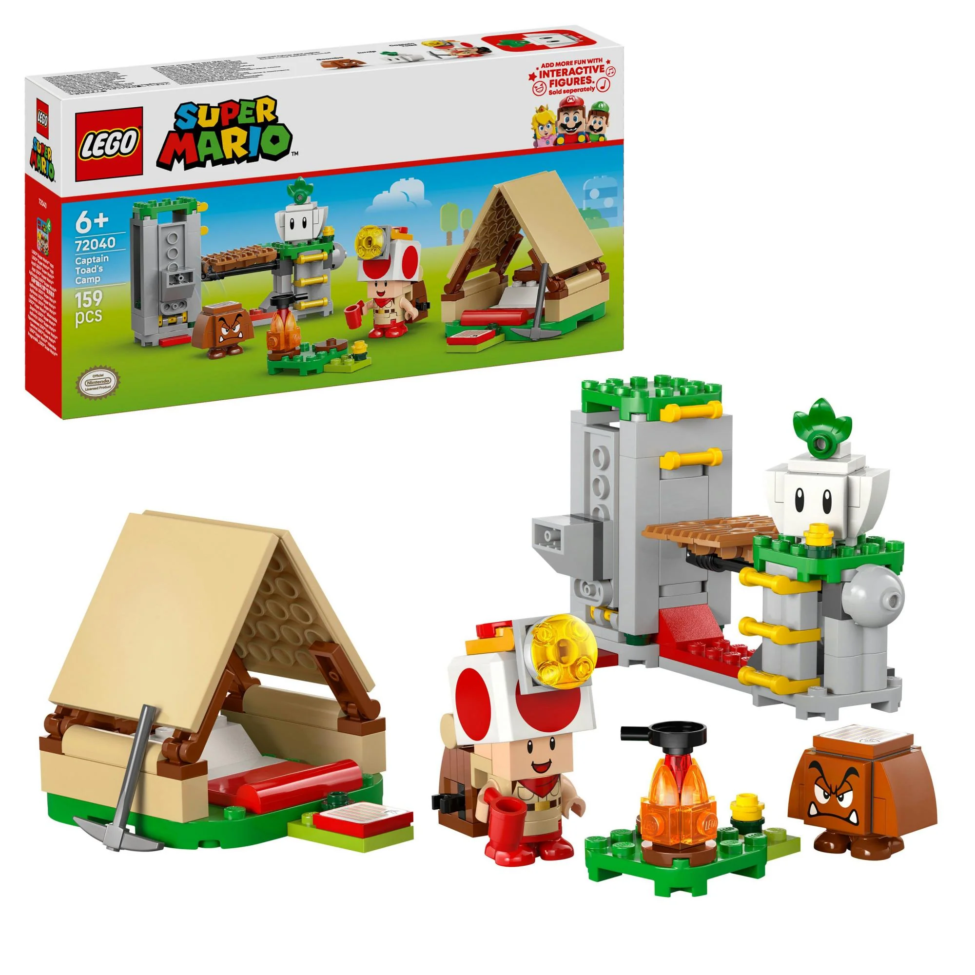 LEGO Super Mario – Kaptajn Toads Lejr