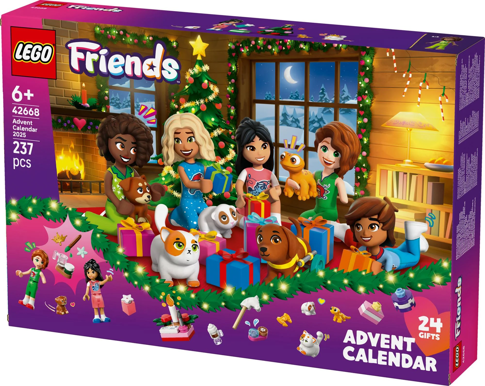 LEGO Friends Adventskalender – 24 Sjove Overraskelser