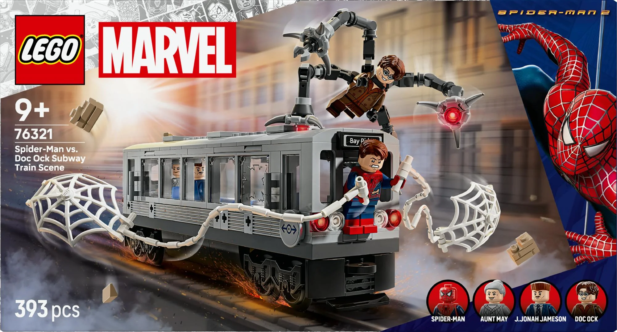 LEGO - Super Heroes - Spider-Man vs. Doc Ock: Subway Train Scene (76321)