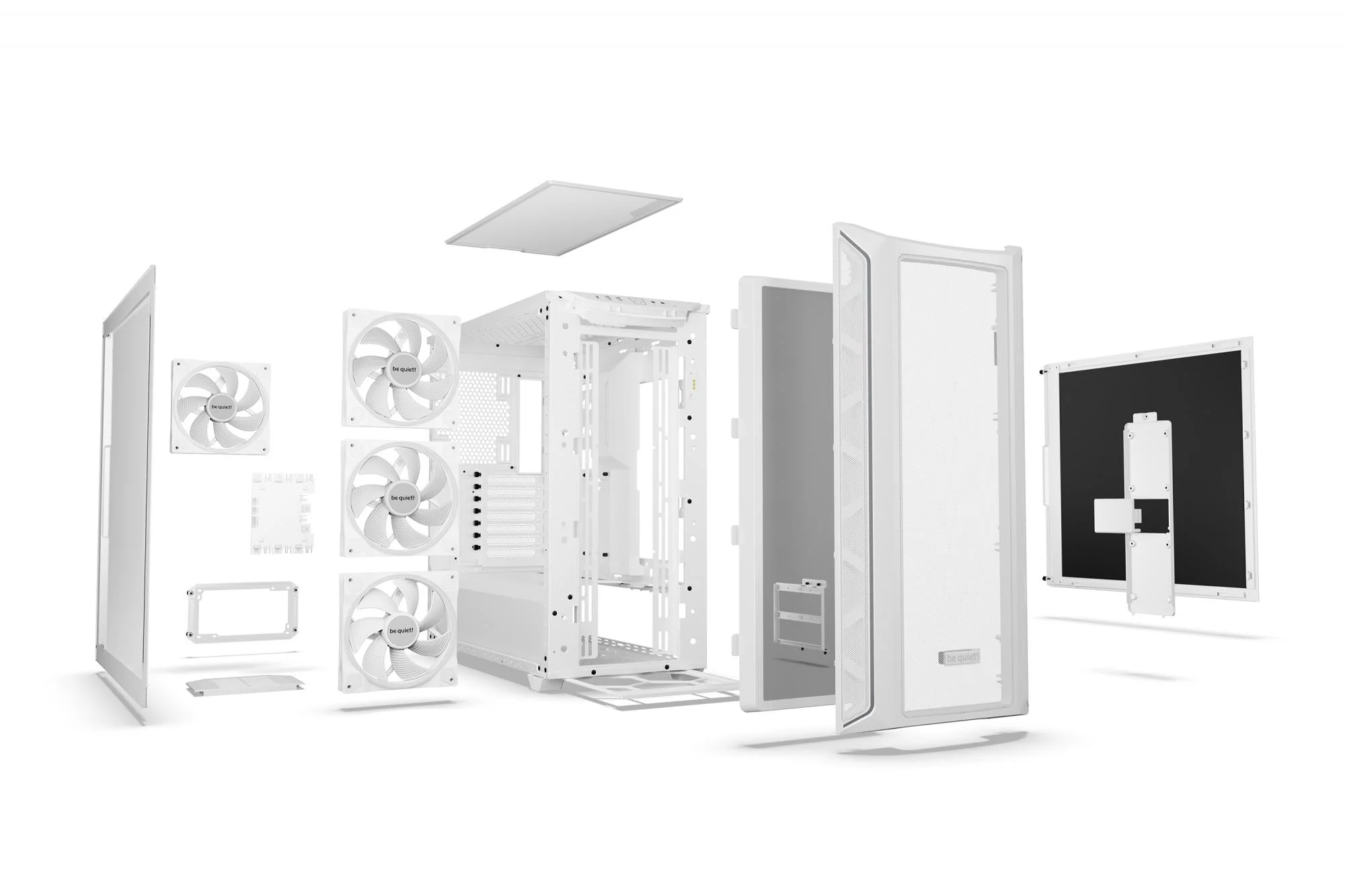 be quiet! SHADOW BASE 800 FX. tower case (white. tempered glass)
