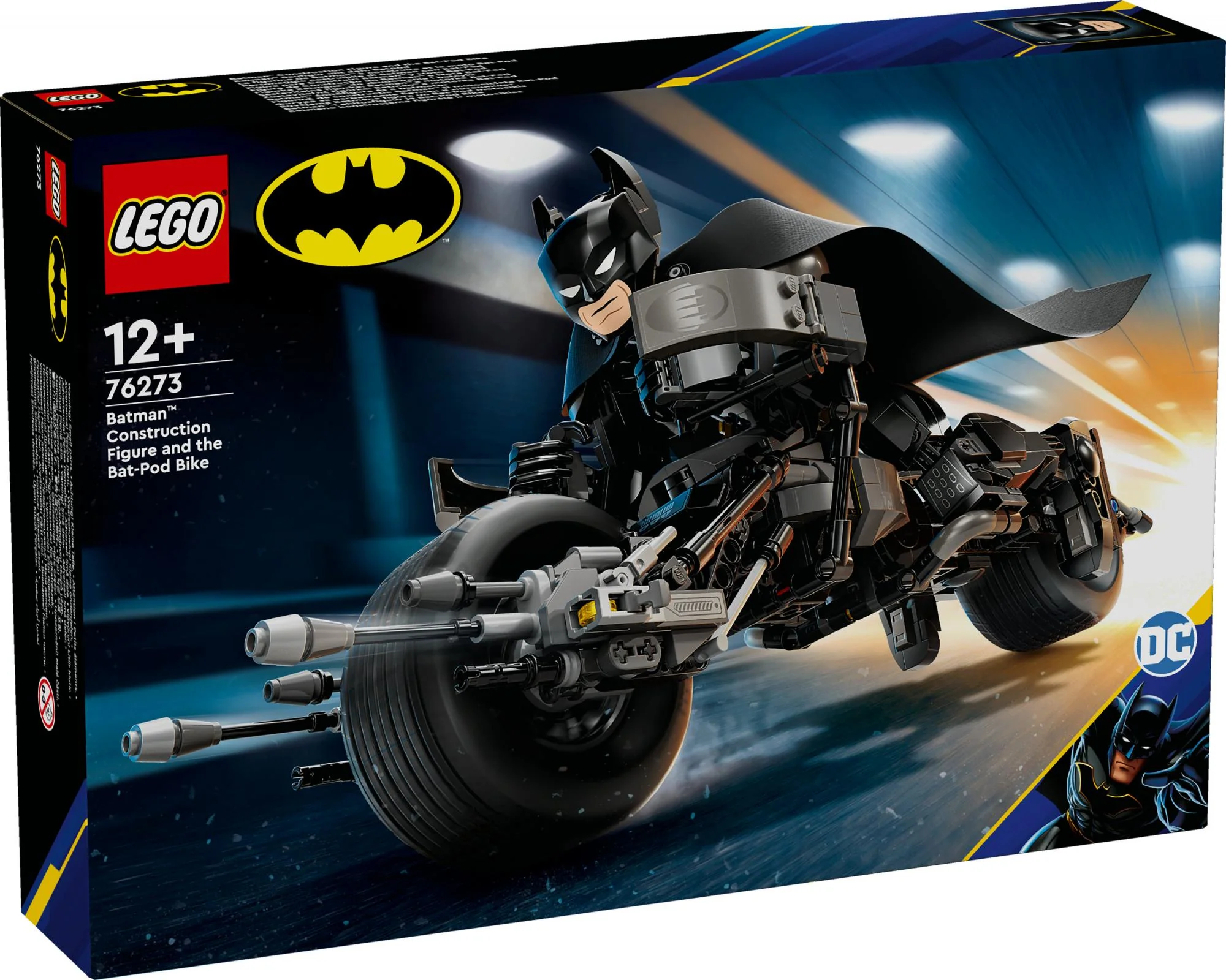 LEGO 76273 DC Super Heroes Batman Building Figure with Batpod