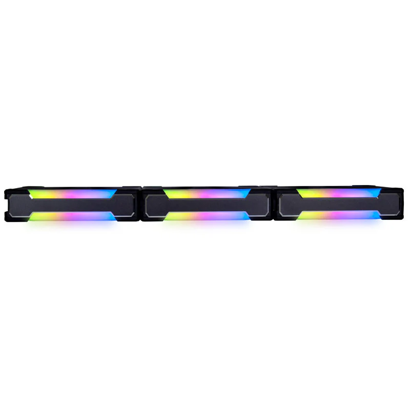 Lian Li UNI FAN SL V2 120 RGB-PWM-Lüfter. 3er-Pack. Schwarz – 120 mm. 28 mm Rahmen