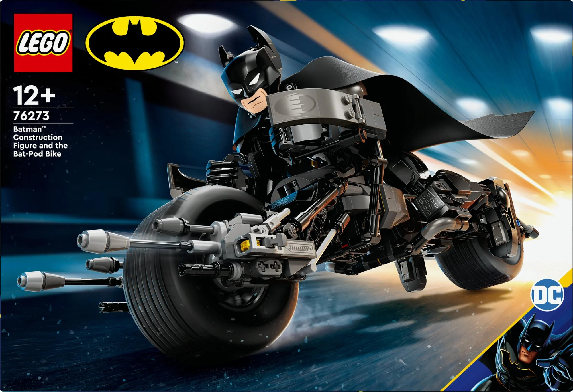 LEGO 76273 DC Super Heroes Batman Building Figure with Batpod